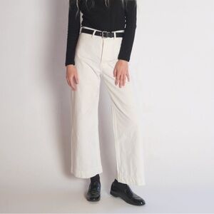 Jesse Kamm Sailor Pants Salt White size 6